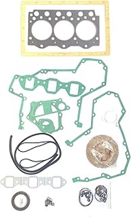 3D95 3D95S-W-1 Overhaul Engine Full Gasket Kit Set Compatible with Komatsu PC50-UU PC40-6 Excavators