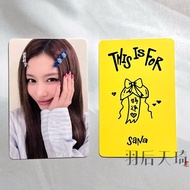 Twice this is for yzy Bonus Card sana Photo Card