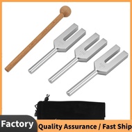Tuning Forks Set 4096 Hz 4160 Hz 4225 Hz Tuning Forks Set Tuning Fork with Wooden Hammers and Cloth 