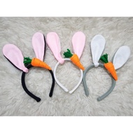 Rabbit Carrot Animal Character Headband Bunny Headband Carrot Rabbit Headband Bunny Headband Rabbit 