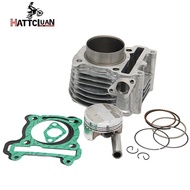 HATTACLUAN Cylinder Kit 155CC Bore Motor for Yamaha BWS125 ZUMA BWS 125 YW125 To BWS150 CYGNUS-X /-S