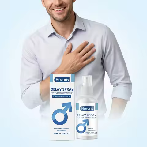 Men's care spray, gentle care for men's body, keeps daily state fresh, comfortable, and easily absor