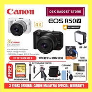 Canon EOS R50V R50 V 4K UHD Vlog Mirrorless Camera | New Model | 3 Years Canon Malaysia Official War