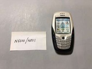 Nokia N6600 Dummy 原廠手機(模型) 經典手機型號  電影電視道具,陳列,珍藏紀念, 回憶那些年用過的手機 (N031)