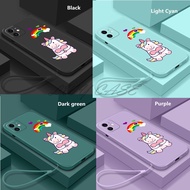 for Oppo RX17 R17 Pro F3 Plus F1 Plus R11 R11s R9 R9s Plus Find X2 X3 X5 X6 Pro Unicorn Rainbow Phone Cases soft cover Silicone casing