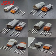 1 Set Deutsch DT Connector DT06-2S/DT04-2P 2P 3P 4P 6P 8P 12P Waterproof Electrical Connector For Ca