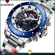 2021 New KADEMAN Cadman Men's Watch Outdoor Luminous Sports Waterproof Steel Band Watch K9102