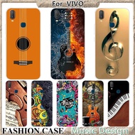 VIVO Y11 Y12 Y15 Y17 Y19 Y20i Y20s Y20 Y30 Y31 Y50 Case Silicone TPU Jelly Case Music Design Phone Case