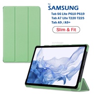 For Samsung Tab A7 Lite A9 A9+ T220 T225 X110 X210 S6 Lite P610 P613 P615 P619 HCKX Flip Stand TPU H