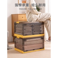 Storage Storage Box Book Box Student Classroom Book Storage Box Foldable Transparent Book Storage Bo