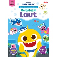 Pinkfong Baby Shark - Coloring Books And Stickers - Exploring The Sea by Pinkfong Baby Shark - GEMARBUKU