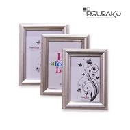 Classic Frame Photo Frame - 4R, 5R, 6R - Silver