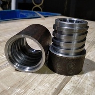 Sok Drat 1 1/4 Inchi Sok Drat Sumur Bor Shock Drat Penyambung Pipa Bor Sumur Luar Dalam Drat Kasar U