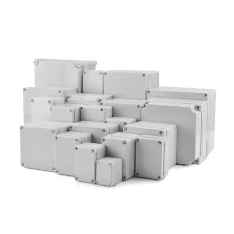 High quality ABS waterproof junction box IP68 for PCB outdoor electrical plastic enclosures transpar