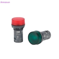 Annasun ABB LED Indicator Signal Light CL2-502R CL2-502G CL2-502C CL2-502Y Compact Design for Indust