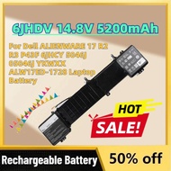 Fast Shipping 6JHDV 14.8V 5200mAh Battery for Dell ALIENWARE 17 R2 R3 P43F 6JHCY 5046J 05046J YKWXX 