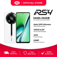 [New] itel RS4 RAM 24GB (12GB+12GB)+ROM 256GB | Helio G99 | 45W 5000mAh | 120hz Screen Punch Hole