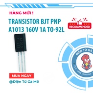 [5 CON] Transistor BJT PNP 2SA1013 A1013 160V, 1A TO-92L New Imported