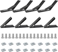 4Pcs 45deg, 4Pcs 135deg 2020 45 Degree Angle Bracket 20 Series Aluminum Extrusion Corner 45° Joint C