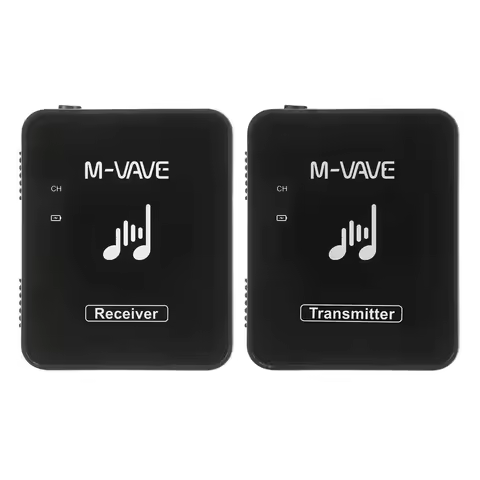 M-vave WP-10 2.4G Wireless Earphone Monit-or Rechargeable Transmitter Receiver M-Vave M8 Rechargeabl