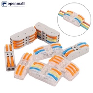 【OMALL】 5Pcs Universal Compact Wire Connector Splitter Quick Electrical Cable Splice Terminal Block 