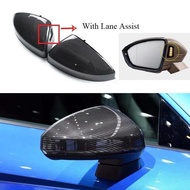 Replacement Carbon Fiber Rear View Mirror Cover Car Accessories Caps For Audi TT TTS R8 2016-2021