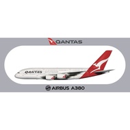 R RBF QANTAS A380 20 * 8.8CM STICKER S-R-380-QF