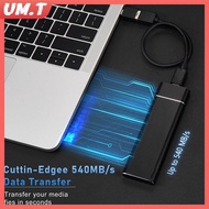 UM.T 4TB External SSD 1TB 2TB 500GB Mobile Solid State Hard Drive USB 3.1 External