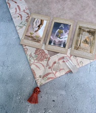 由日本占卜師　純手工製作的　塔羅牌桌布　Made in JAPAN