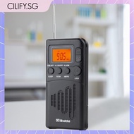 [Cilify.sg] AM FM Stereo LCD Display Portable Radio Receiver AM FM Radio Small Digital Radio