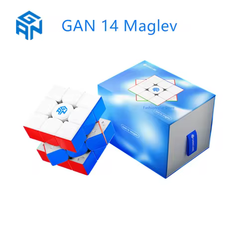 GAN 14 Maglev UV Magnetic Magic 3x3x3 Speed Cube GAN 14 Stickerless Professional cube Fidget Toys GA