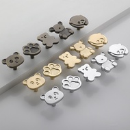 Cartoon Bear Cabinet Door Handle Solid Wardrobe Handles Drawer Door Knobs Furniture Pulls For Kitche