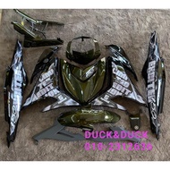Y15ZR V1/V2 COVER SET LTD LIMITED EDITION GREEN HLD