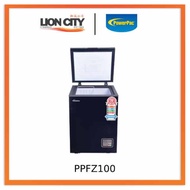 PowerPac PPFZ100 Black/White 100L Chest Freezer