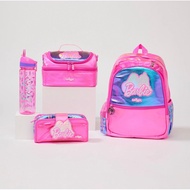 Smiggle กระเป๋าเป้สะพายหลัง สําหรับใส่กล่องอาหารกลางวัน ขวดน้ําดื่ม ตุ๊กตาบาร์บี้