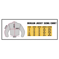 TOURING JACKET IZ2 -IZ207 BLACK & ORANGE