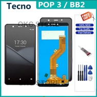 Original LCD For Tecno POP 3 BB2 LCD Display Touch Screen Digitizer POP 3 PLUS BB4 LCD Replacement P
