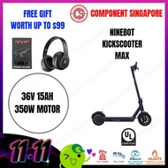 ♕ Ninebot Kickscooter Max ♕ UL2272 Certified ♕ Local Seller ♕ Electric Scooter ♕ LTA Compliance ♕