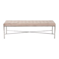 SB Design Square SCHULTZ DESIGN สตูลท้ายเตียง รุ่น Floke สีน้ำตาล (151x45x45 ซม.)