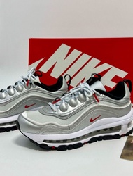 Nike Air Max 97 Futura跑步 鞋 銀紅