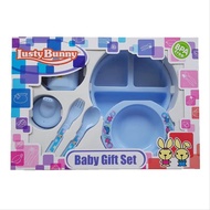 Feeding Gift Set Lusty Bunny Baby Feeding Tool contains 6 - LB 1850