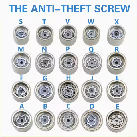 For Audi A3 A4 A5 A6 A8 Q3 Q5 Q7 Tire anti-theft screw socket disassembly tool key