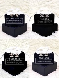 🈹 Chanel 經典CC耳環 mini cc 耳環 經典耳環圓形耳環心心耳環星星耳環垂吊耳環珍珠耳環 star heart pearl crystal pink earrings