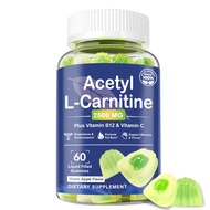 Omilay Acety L-Carnitine Gummies Plus วิตามินซี วิตามิน 12 Boost Focus บรรเทา ความดัน ความช่วยเหลือ 