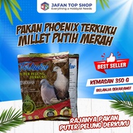 Pakan Terkuku Untuk Derkuku Puter Pelung Phoenix MILLET PUTIH MERAH