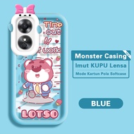 （Lokal Ready)Hontinga Case Casing Ponsel Untuk hp OPPO A17 A17K Casing Terbaru Kartun Imut Bekerja L