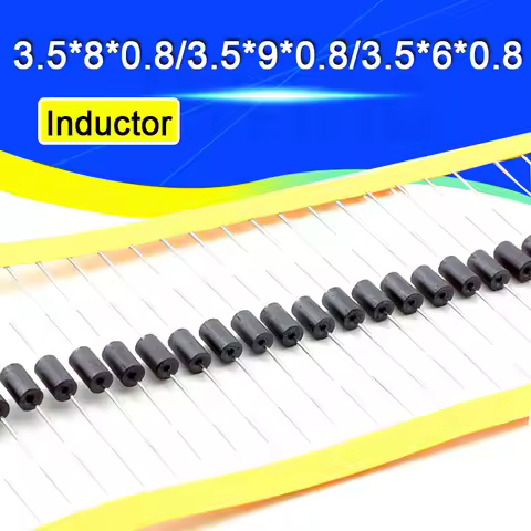 50-500PCS/LOT Javino Inductor beads 3.5*8*0.8 3.5*9*0.8 AXIAL FERRITE Beads 3.5x8x0.8 3.5x9x0.8/3.5*