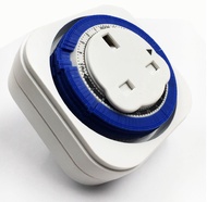 24 HOUR 3 PIN PLUG IN TIMER PLUG SWITCH SOCKET
