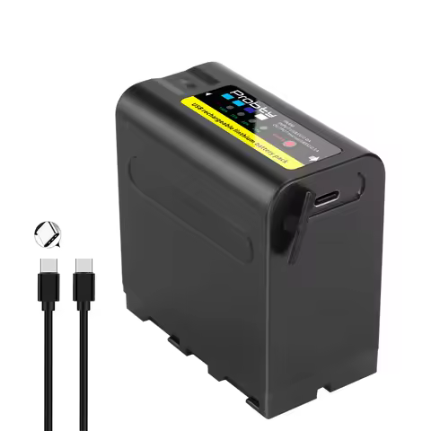 10800mAh NP-F980 NP-F970 NPF960 NPF970 Battery power bank For Sony DCR-VX2100 DSR-PD150 DSR-PD170 FD