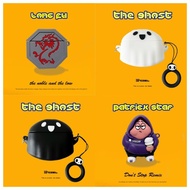 【Fashion】Case for Anker Soundcore Liberty 4NC Carton Silicone Earphone Soft Cover with Hook